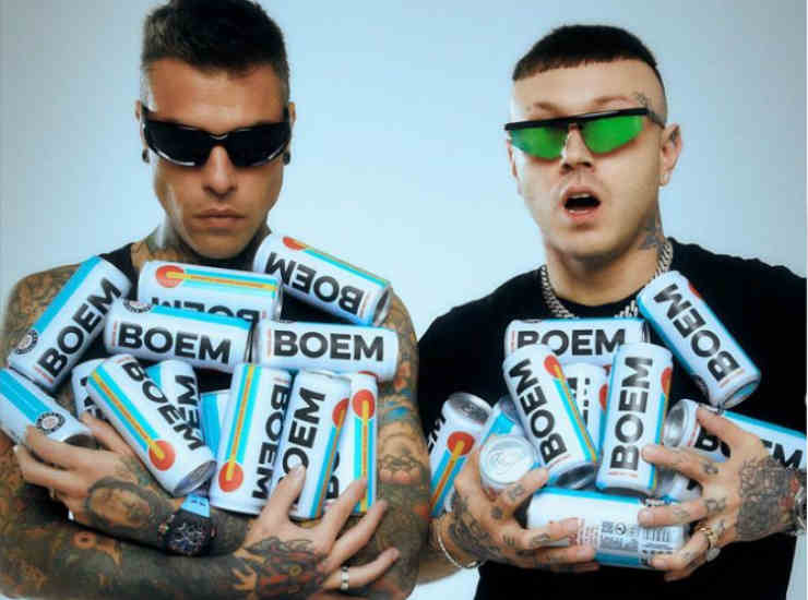 Boem drink Fedez e Lazza