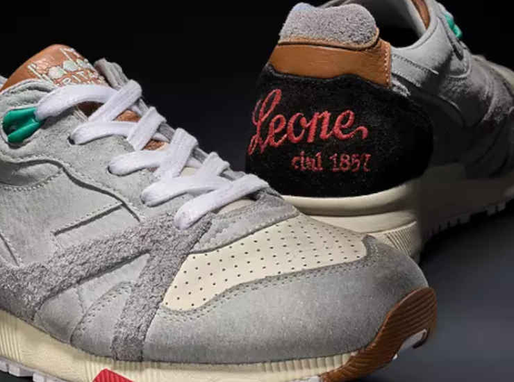 Diadora sneakers Leone Heritage Made in Italy. Streetfoodnews.it
