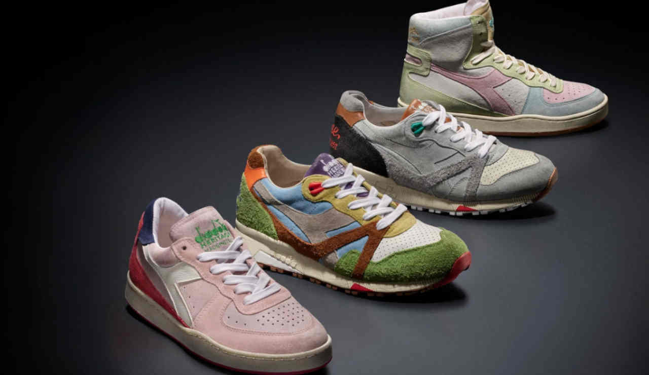 Le nuove sneakers Diadora dedicate alle caramelle Leone. Streetfoodnews.it