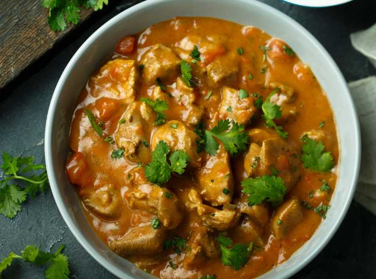 pollo al curry 