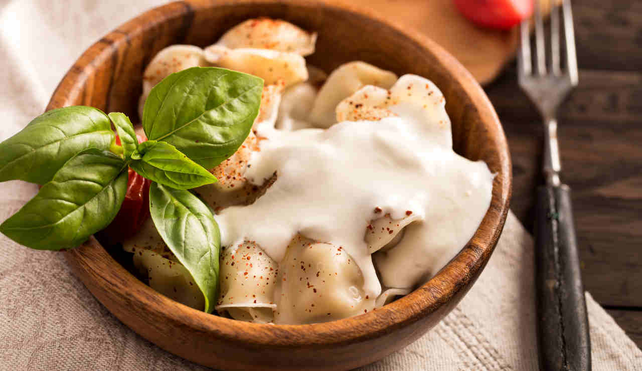 Gnocchi crema di parmigiano e carne tritata