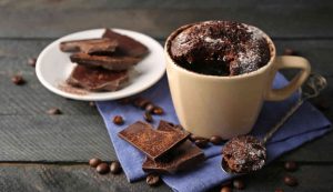 Mug cake cioccolata e banana