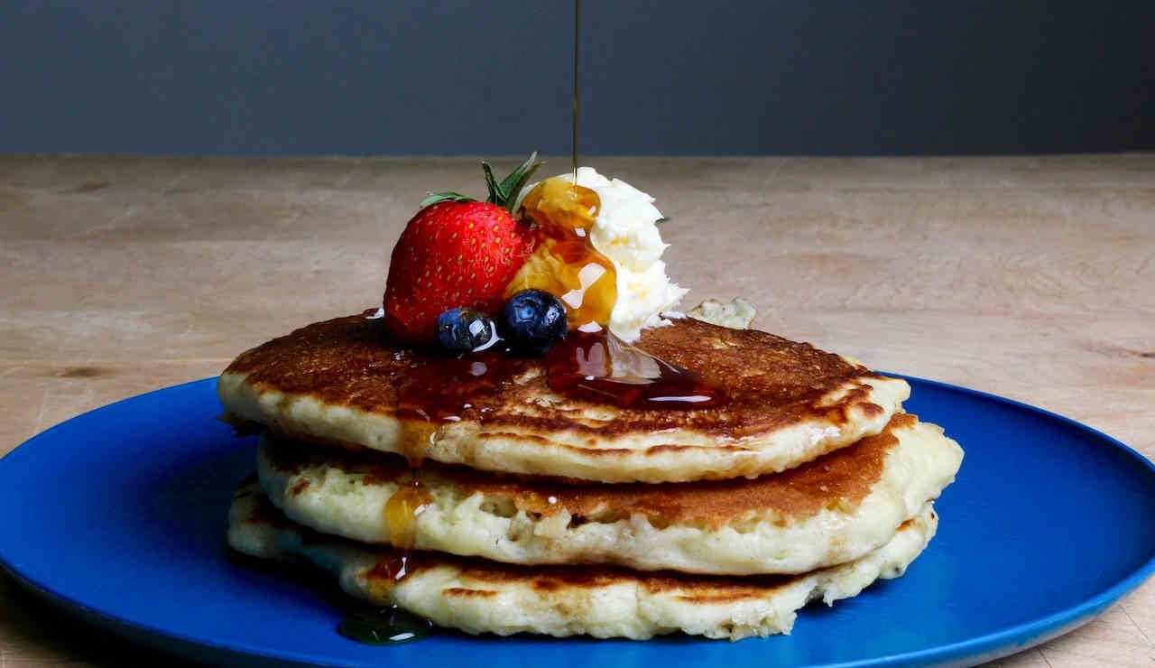 ricetta pancake colazione dieta frutta
