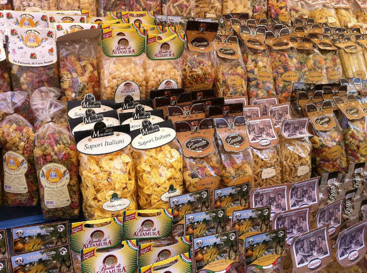 pasta supermercato prezzi vendita