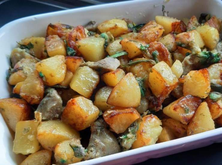 ricetta patate e carciofi