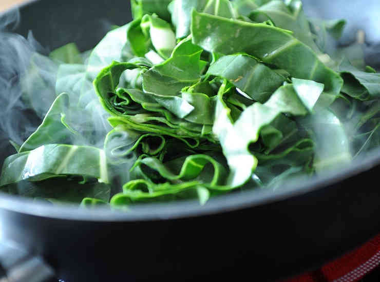 cuocere spinaci in padella