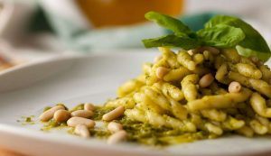 trofie cremose pesto