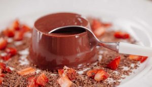 budino al cioccolato