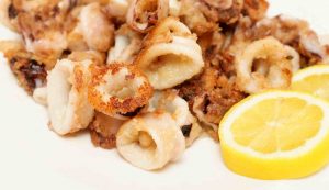 Calamari gratinati al limone da cucinare al forno