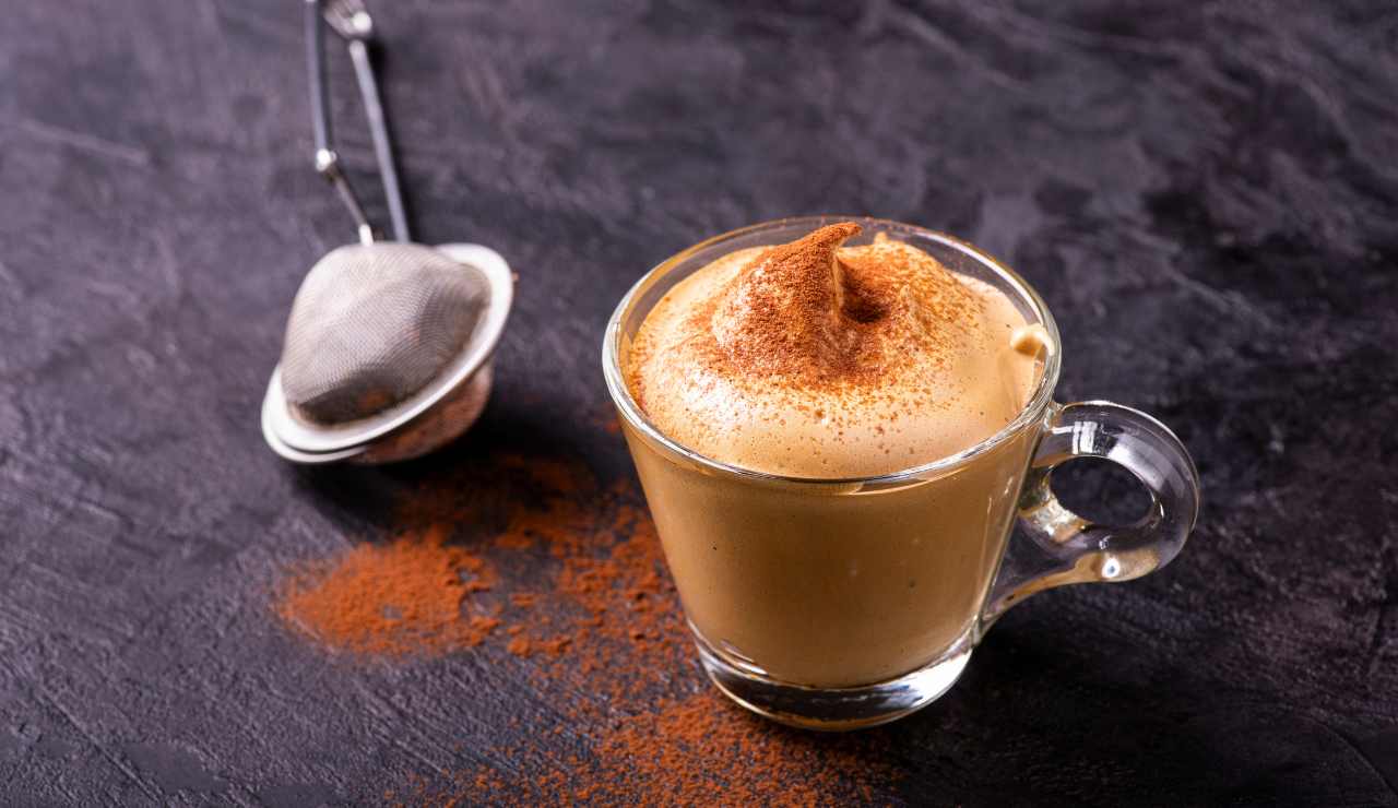 crema al caffè all'acqua