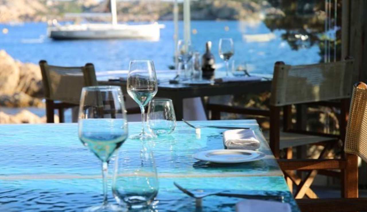 Il ristorante La Scogliera