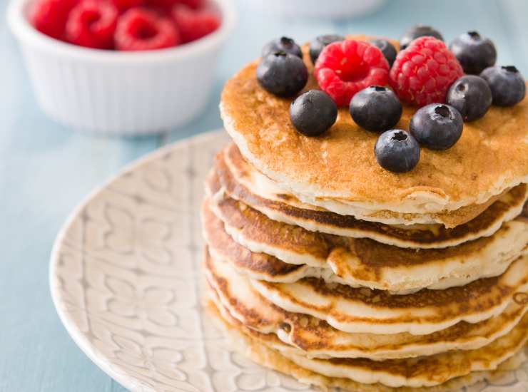 Pancake con frutta