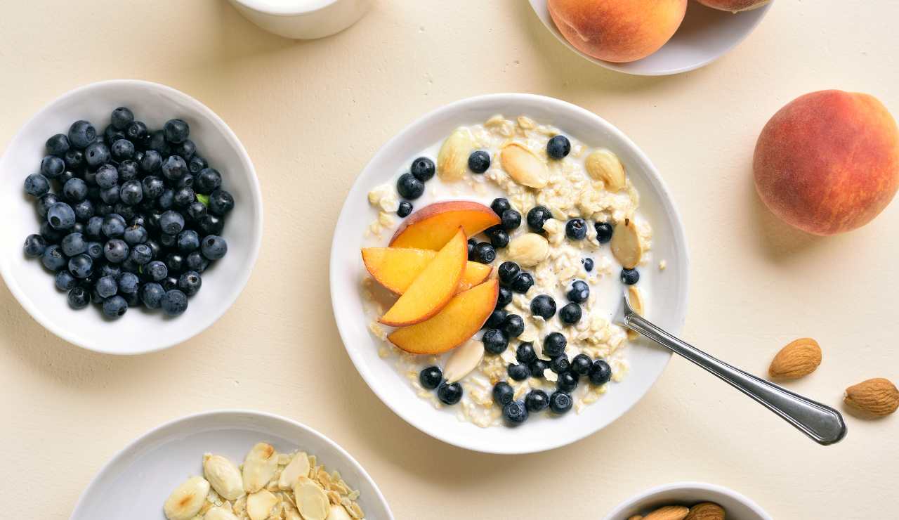 pudding freddo di avena per la colazione