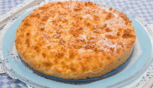 torta dietetica fit yogurt mandorle cocco