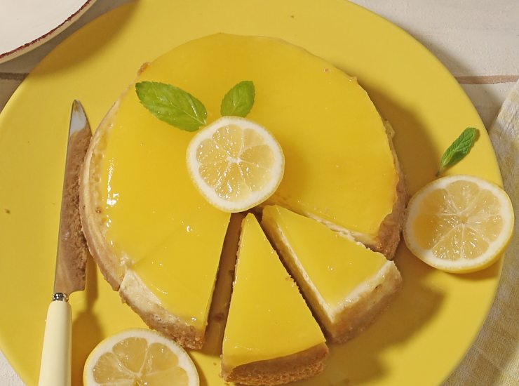 Cheesecake al limone