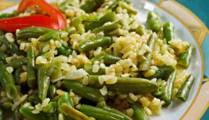 Ricetta insalata quinoa fagiolini e pompelmo rosa