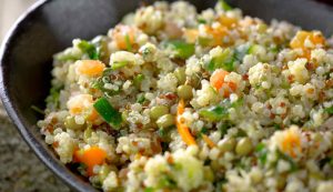 ricetta quinoa con le verdure estive