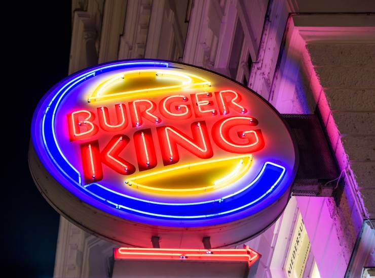 Burger King marchio fast food