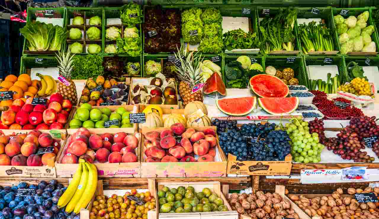 Risparmio su frutta e verdura al supermercato