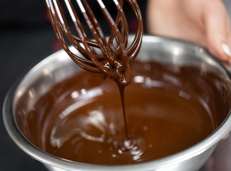 Torta al cioccolato proteica senza glutine