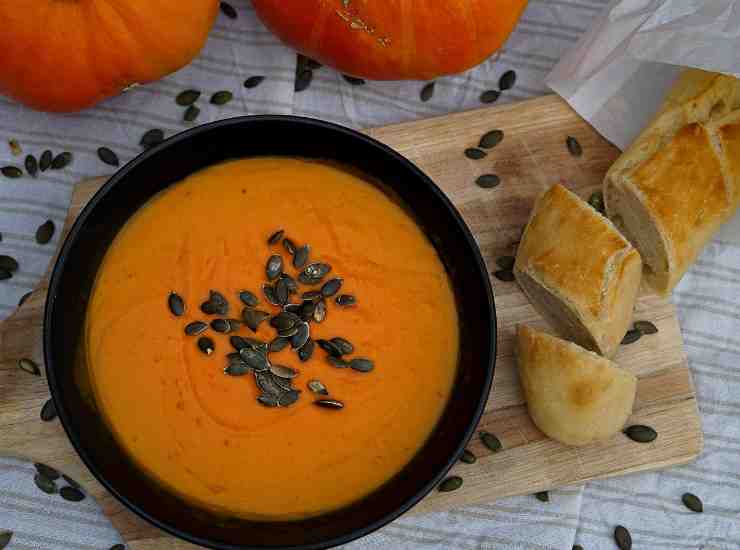 Vellutata di zucca streetfoodnews.it