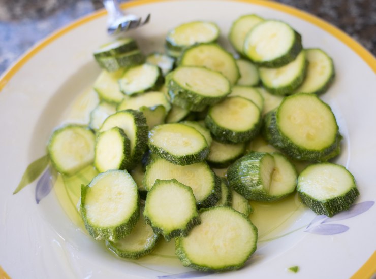 zucchine tagliate a fette scapece ricetta