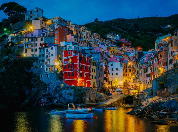 Cinque Terre Liguria panorama mancia sceicco