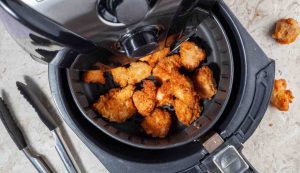 Pollo gratinato in friggitrice ad aria