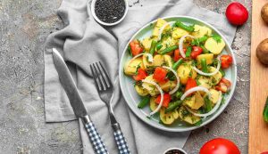 Ricetta insalata siciliana patate e fagiolini