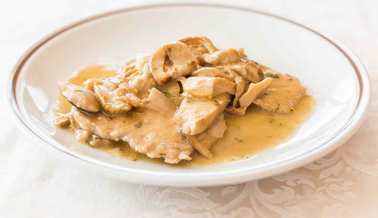 Scaloppine al vino bianco 