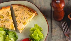 Tortino zucchine e provola