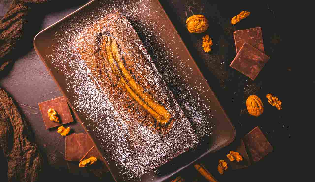 Ricetta torta cioccolato e banana