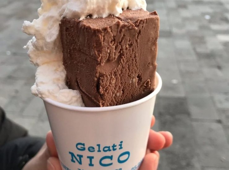 Gelateria Nico Venezia chiusa scontrini