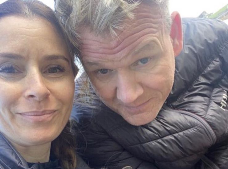 Gordon Ramsay e sua moglie