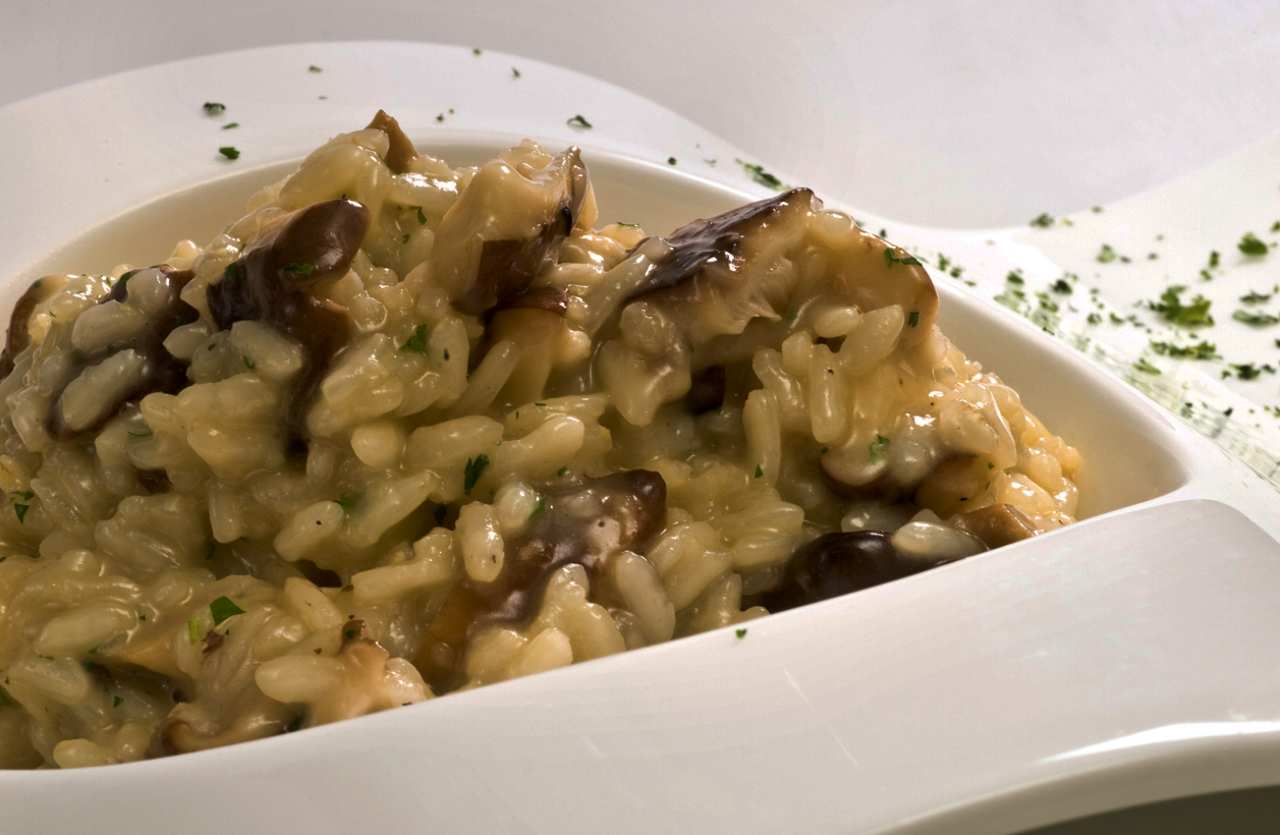 risotto cremoso ai funghi ricetta