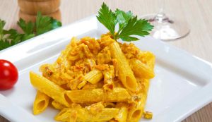 pasta zucca e speck la ricetta