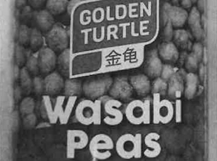 Peas Wasabi Coated Gt del marchio Golden Turtule