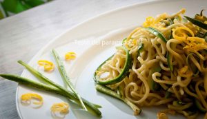 tonnarelli carbonara di zucchine