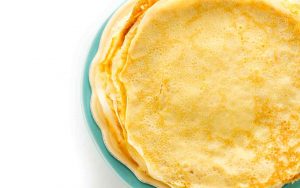 Crepes con un solo ingrediente