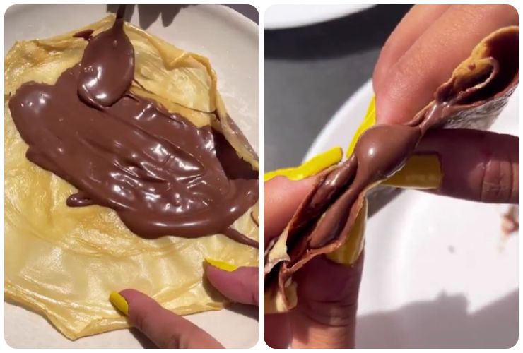 Crepes con un solo ingrediente