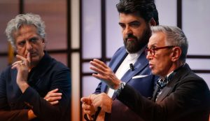 I giudici di MasterChef Barbieri, Cannavacciuolo e Locatelli