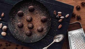 La ricetta dei bon bon al cioccolato proteico