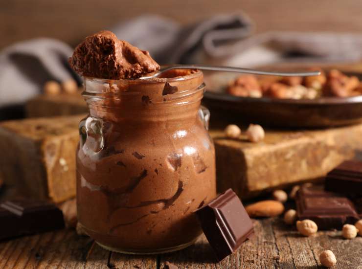 Mousse proteica homemade