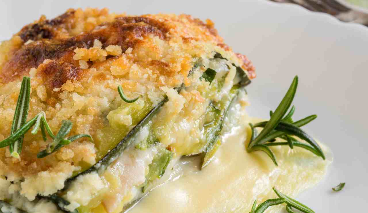 Sformato di zucchine 