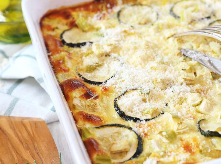 Sformato di zucchine 