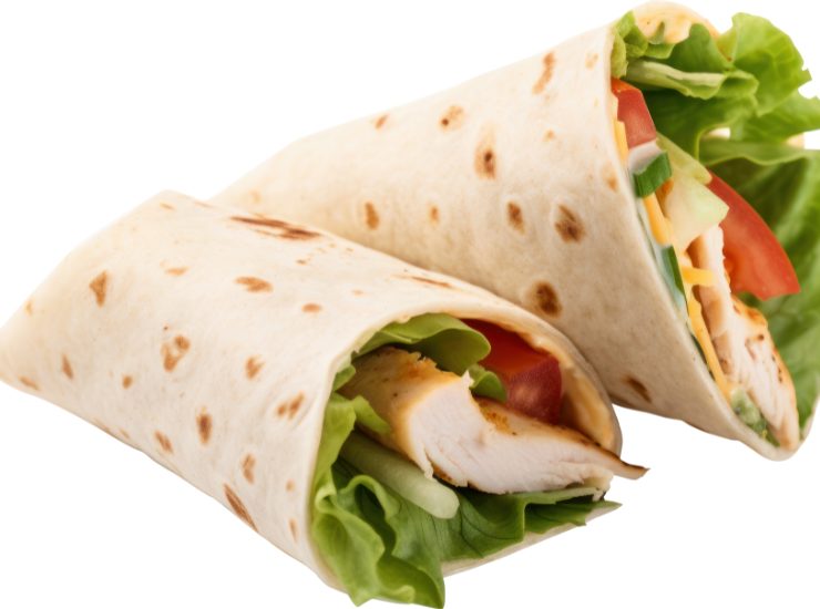 Wrap di pollo light 