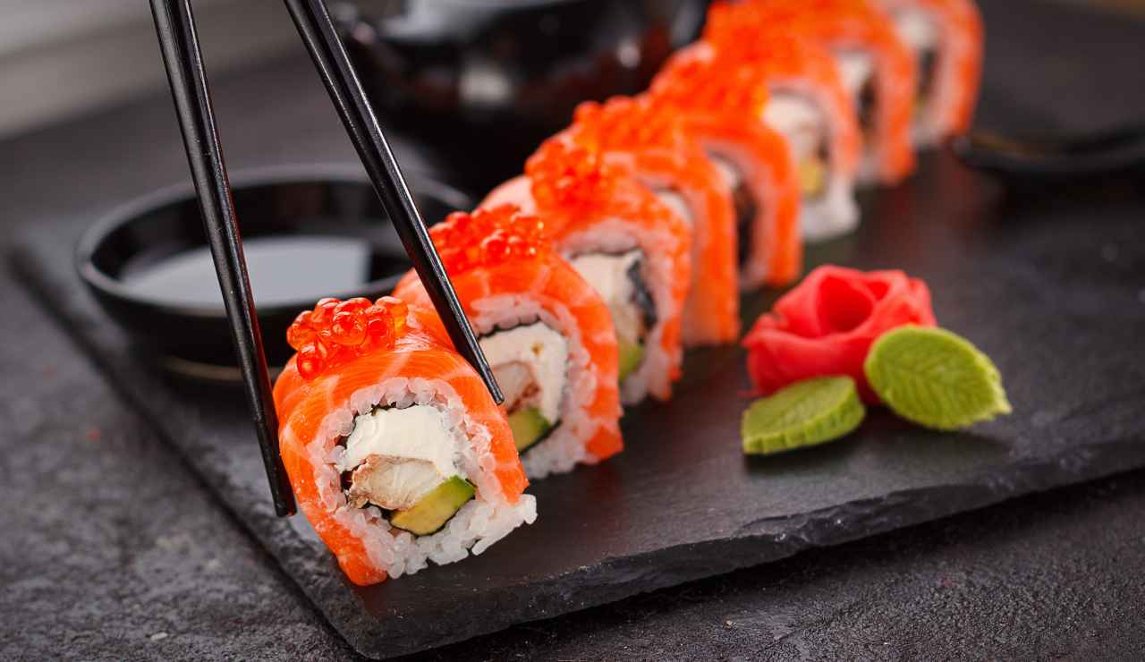 sushi roll fa ingrassare