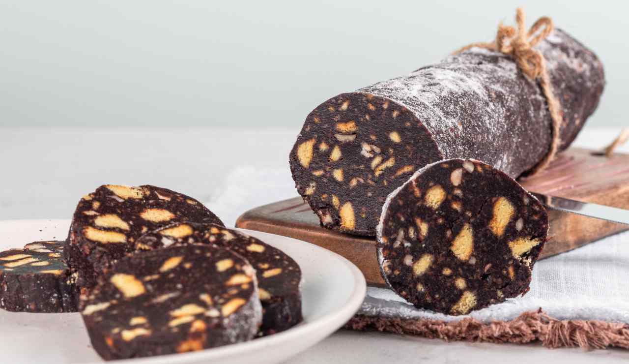 Light Chocolate Salami, the extra light version of the famous dessert is even better than the original but is much lower in calories