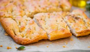 Ricetta della focaccia senza glutine