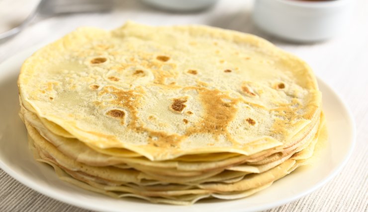 crepes salate preparazione